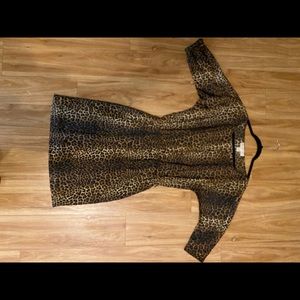 Michael kors cheetah print dress
